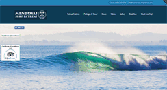 Desktop Screenshot of mentawaisurfingretreat.com